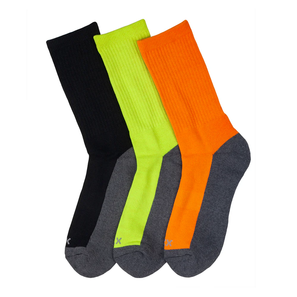 Cushion Crew Work Socks (3-Pack)