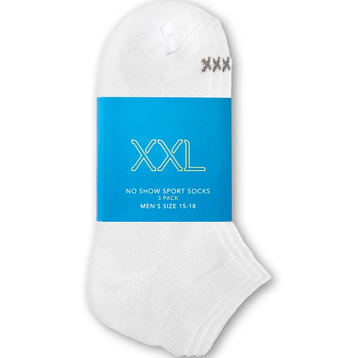 No Show Sport Socks (3-Pack)