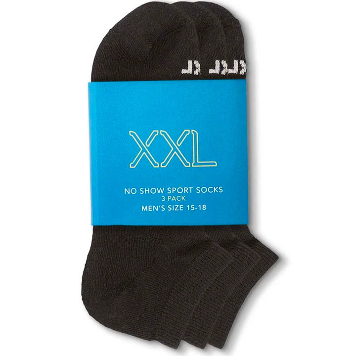 No Show Sport Socks (3-Pack)