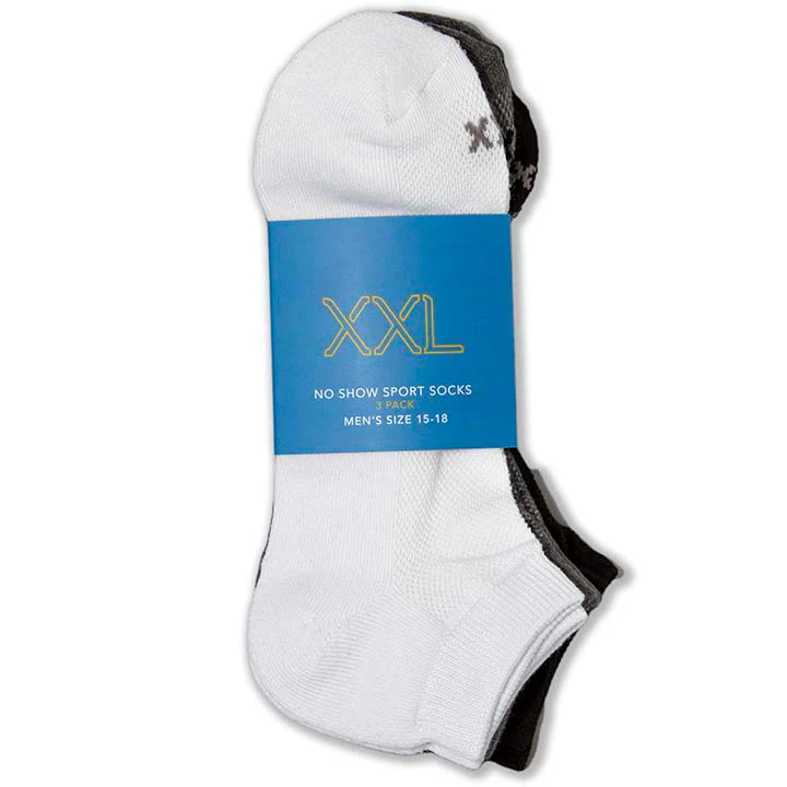 No Show Sport Socks (Multi 3-Pack)